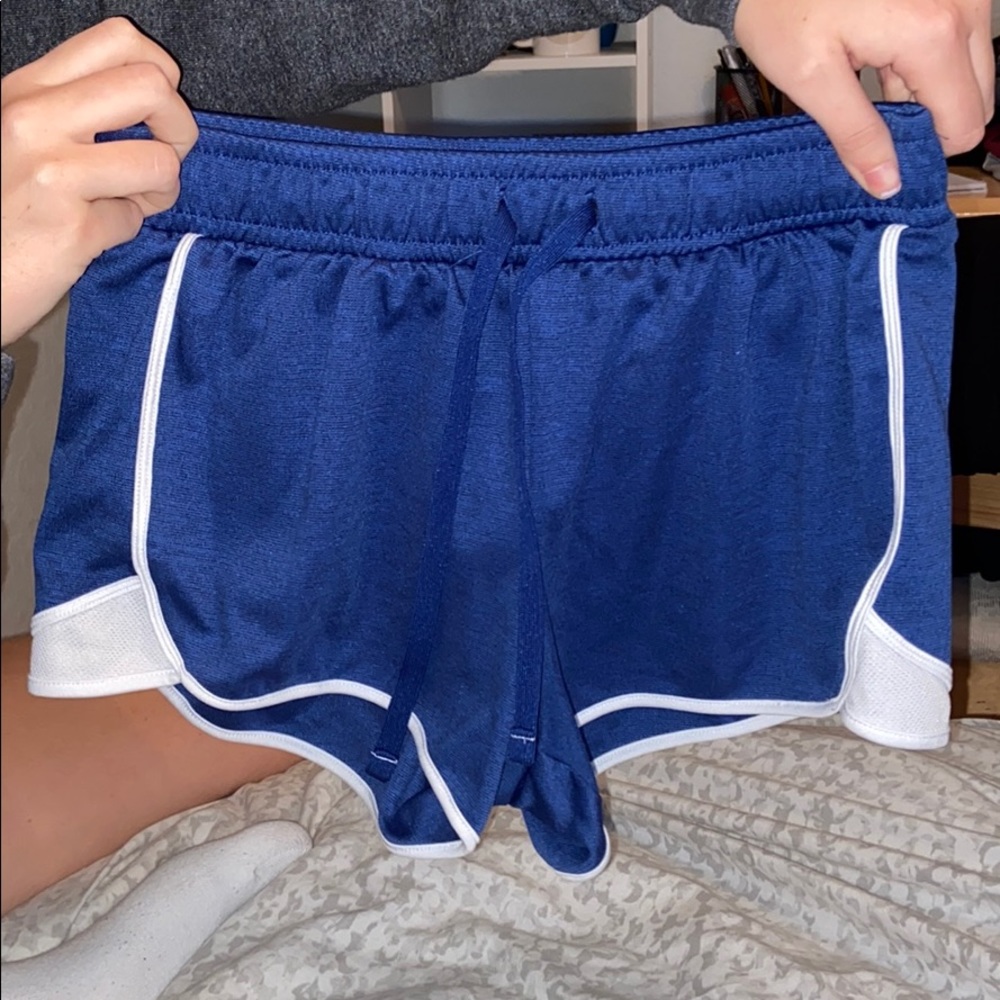 Blue Running Shorts